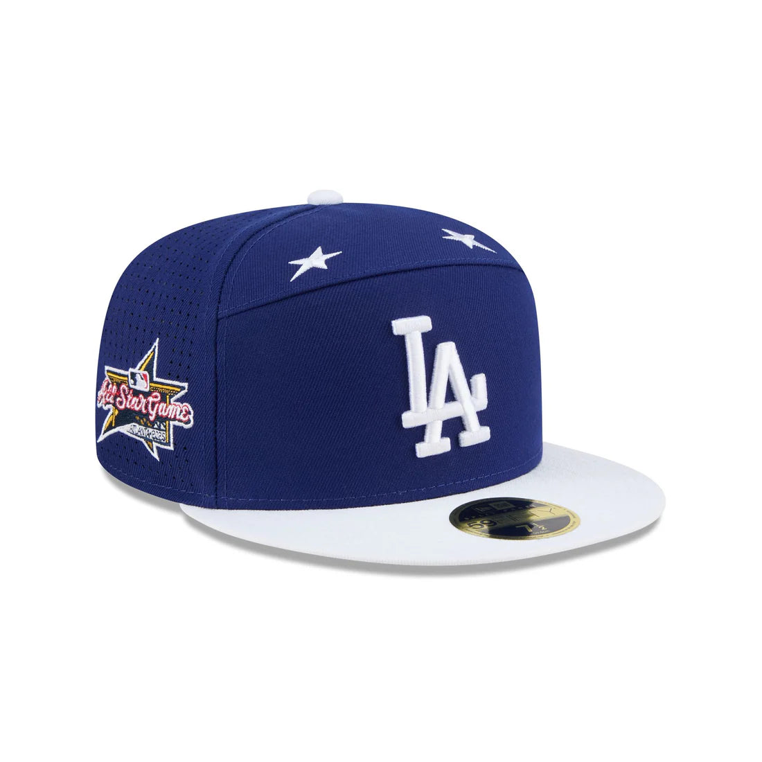 New Era Los Angeles Dodgers All Star Game 2025 Split Panel 59FIFTY Fitted Hat