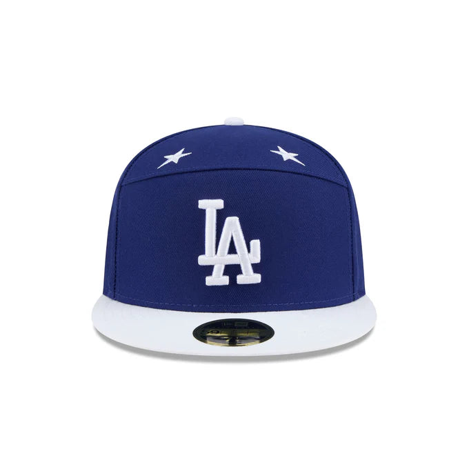 New Era Los Angeles Dodgers All Star Game 2025 Split Panel 59FIFTY Fitted Hat