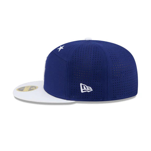 New Era Los Angeles Dodgers All Star Game 2025 Split Panel 59FIFTY Fitted Hat
