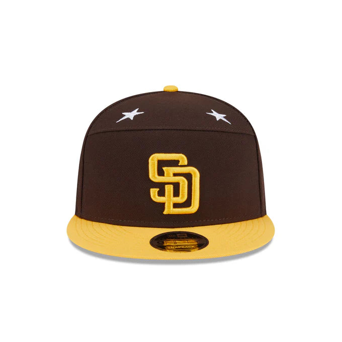 New Era San Diego Padres All Star Game 2025 Split Panel 9FIFTY Snapback Hat