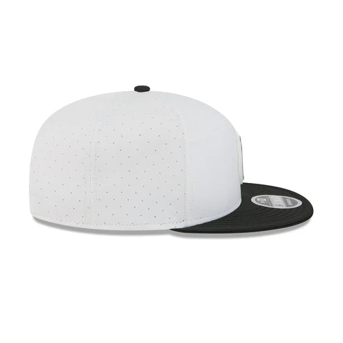 New Era Las Vegas Raiders 2025 Training Split Panel 9FIFTY Snapback-White