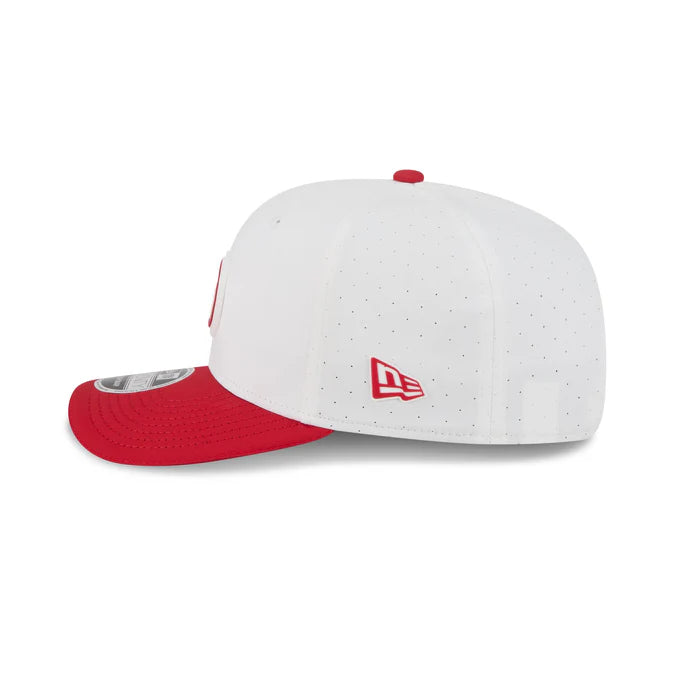 New Era San Francisco 49ers 2025 Training 9SEVENTY Stretch-Snap-White