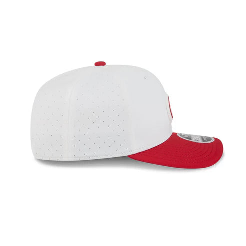New Era San Francisco 49ers 2025 Training 9SEVENTY Stretch-Snap-White
