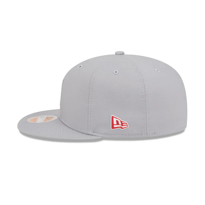 New Era San Francisco 49ERS Hot Weather ON-FIELD Sideline 59FIFTY Fitted Hat-Gray