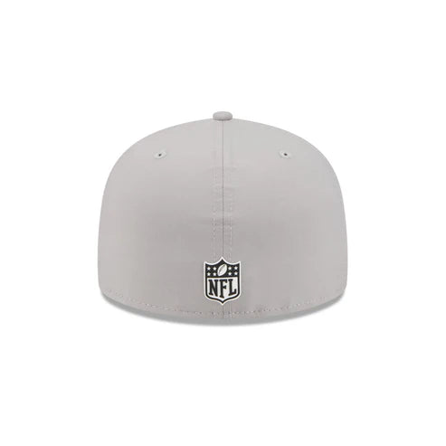 New Era Las Vegas Raiders Hot Weather ON-FIELD Sideline 59FIFTY Fitted Hat-Gray
