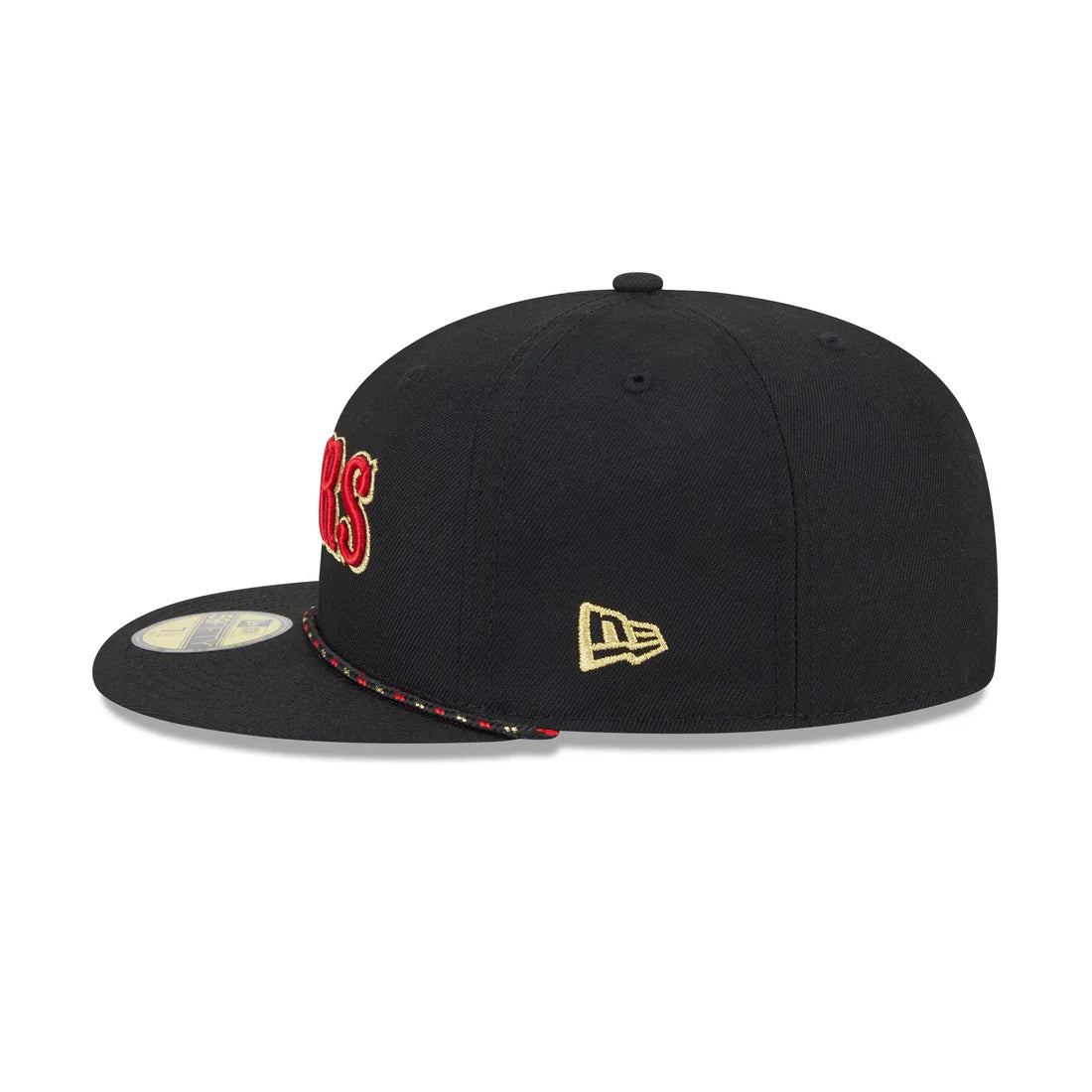 New Era San Francisco 49ers Rivalries 59FIFTY Fitted Hat-Black