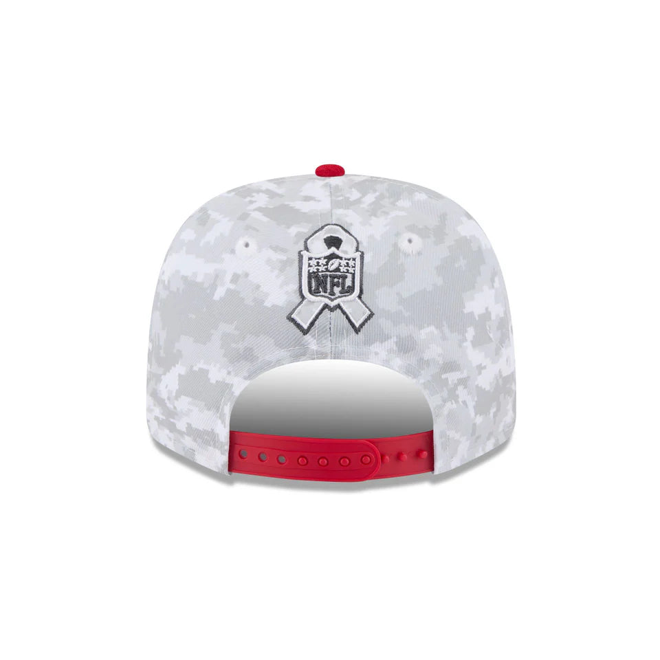 New Era San Francisco 49ers Salute to Service 9SEVENTY Snapback Hat 2025