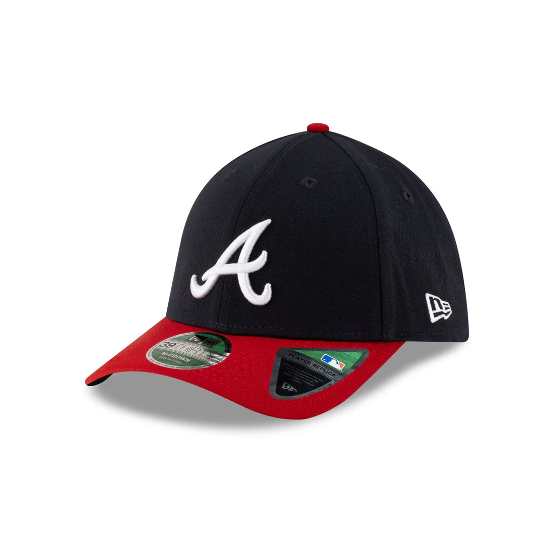 New Era Atlanta Braves Player Replica 39THIRTY M-Crown Stretch Fit Hat