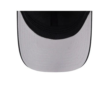 New Era Athletics 39THIRTY M-Crown A-Frame Stretch Fit Hat-Black/White