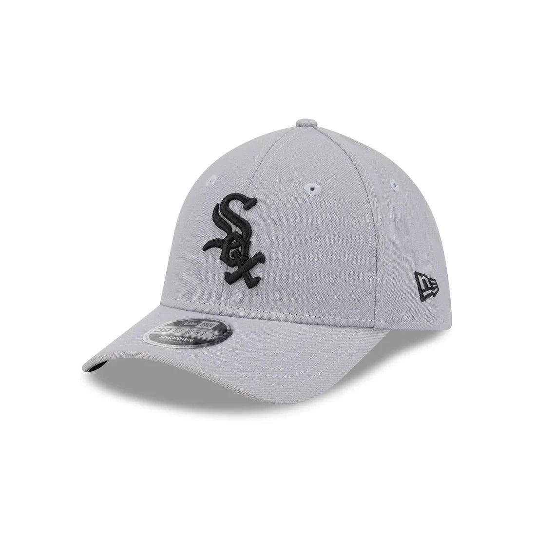 New Era Chicago White Sox 39THIRTY M-Crown Stretch Fit Hat-Gray