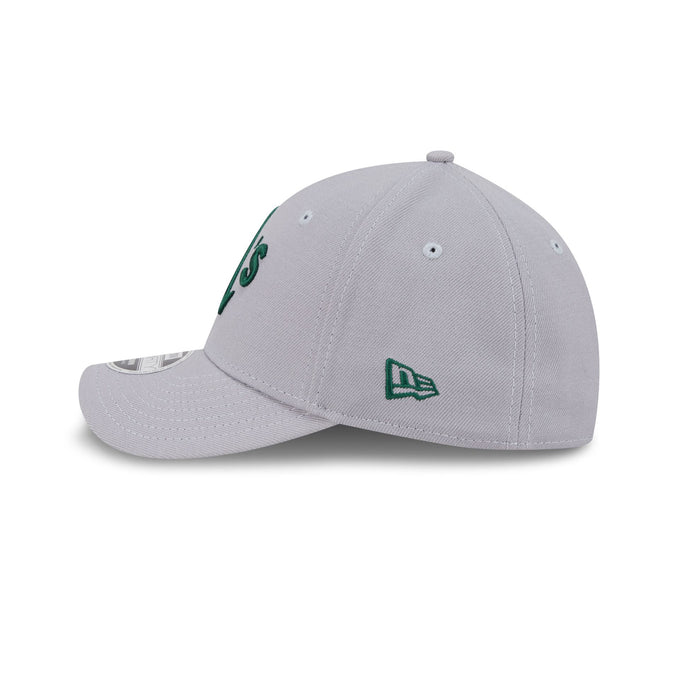 New Era Athletics 39THIRTY M-Crown Stretch Fit Hat-Gray
