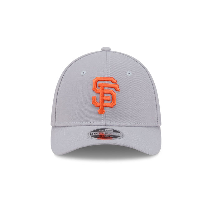 New Era San Francisco Giants 39THIRTY M-Crown Stretch Fit Hat-Gray