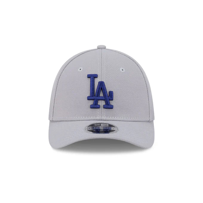 New Era Los Angeles Dodgers 39THIRTY M-Crown Stretch Fit Hat-Gray