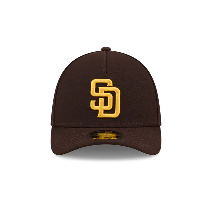 New Era San Diego Padres Poly 39THIRTY M-Crown A-Frame Stretch Fit Hat