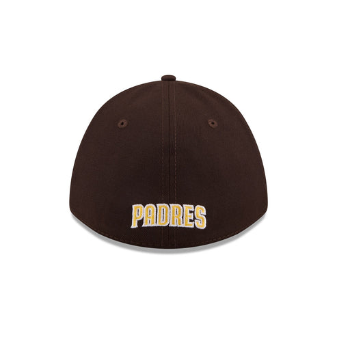 New Era San Diego Padres Poly 39THIRTY M-Crown A-Frame Stretch Fit Hat
