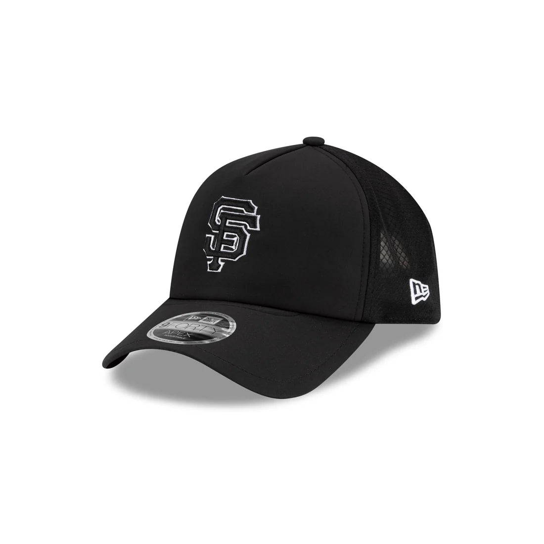New Era San Francisco Giants 2026 Batting Practice 9FORTY APEX Trucker Snapback Hat