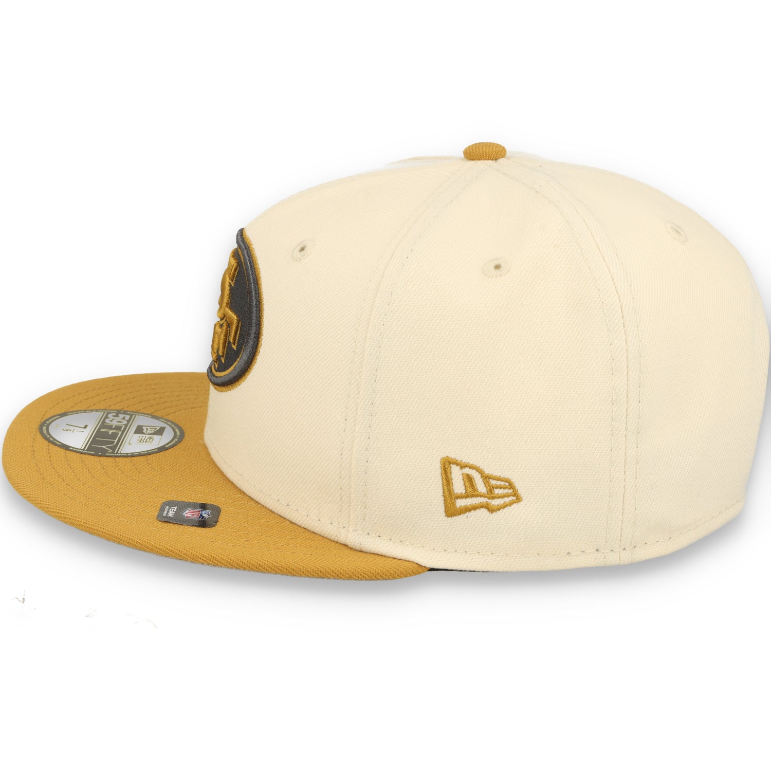 New Era San Francisco 49ers 2-Tone Color Pack 59FIFTY Fitted Hat-Tan/Bronze