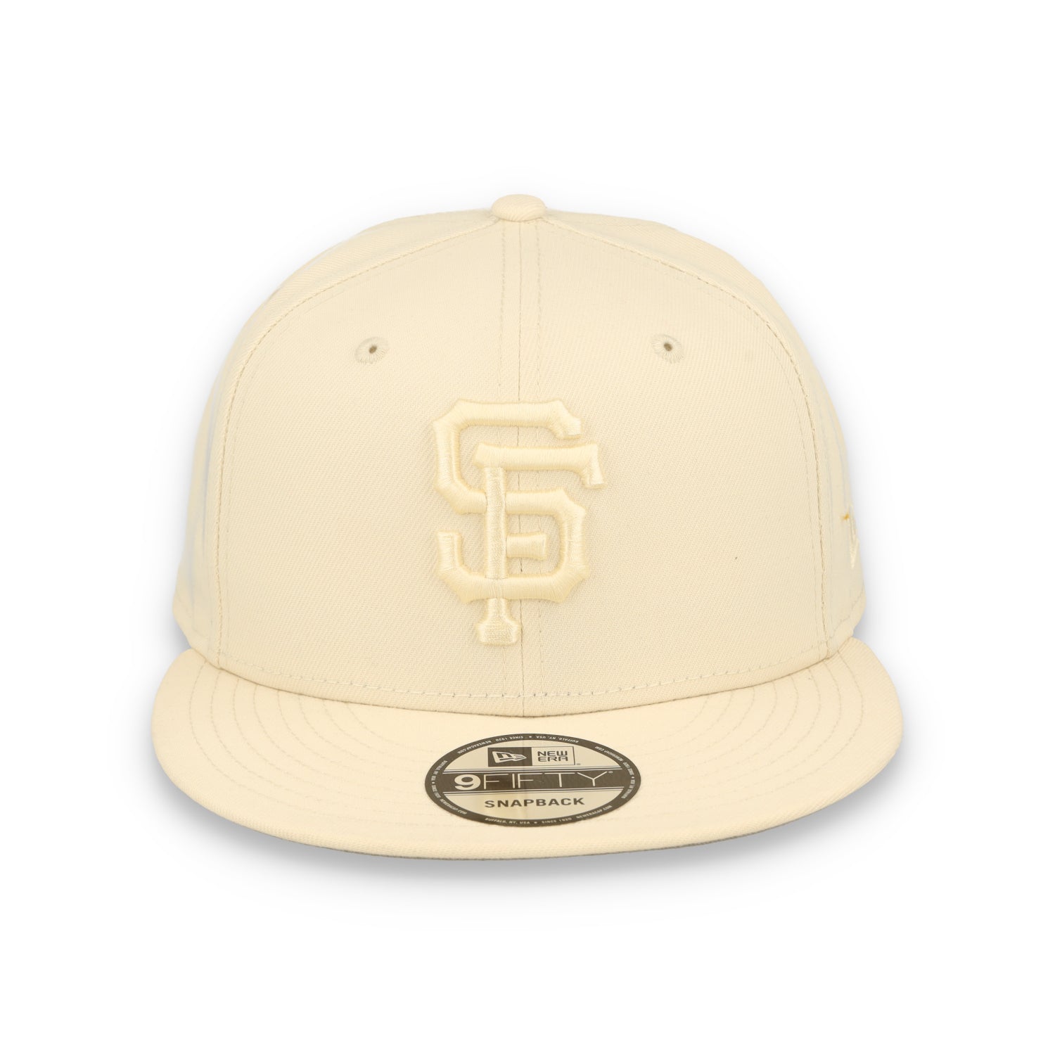 New Era San Francisco Giants Color Pack 9FIFTY Adjustable Snapback Hat-Light Beige