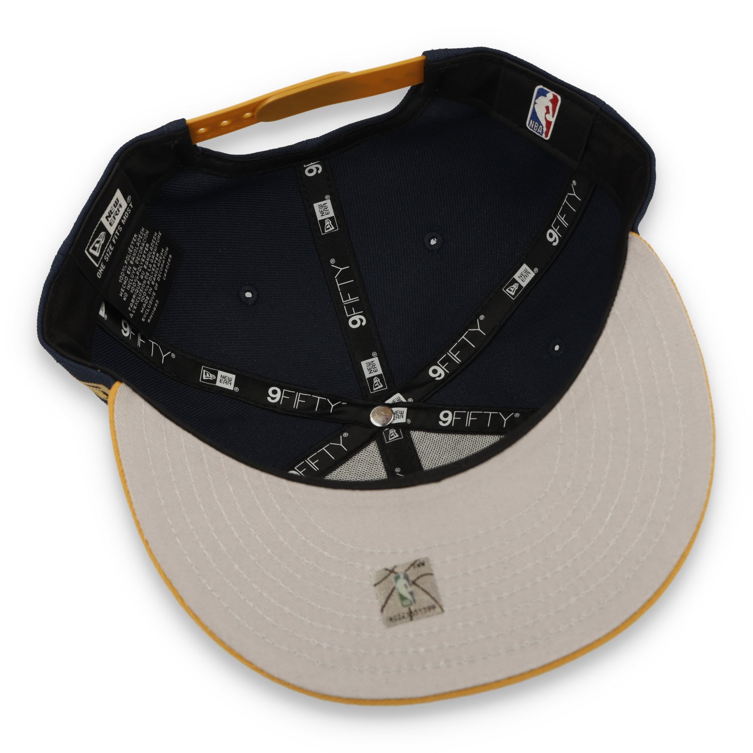 New Era Los Angeles Lakers Two-Tone Color Pack 9FIFTY Snapback Hat - Navy/Brown