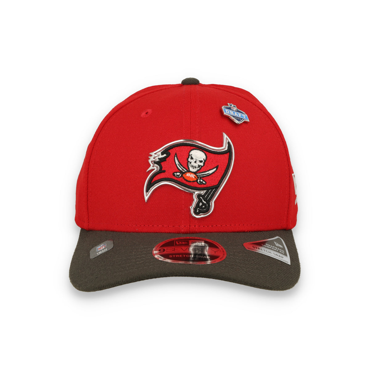 New Era Tampa Bay Buccaneers 2026 NFL Draft 9SEVENTY Stretch-Snap Hat - OTC