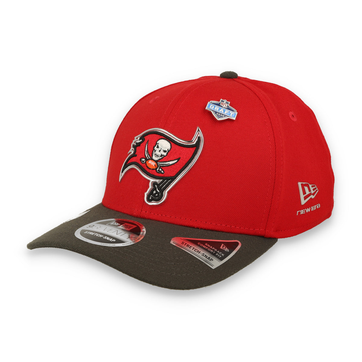New Era Tampa Bay Buccaneers 2026 NFL Draft 9SEVENTY Stretch-Snap Hat - OTC
