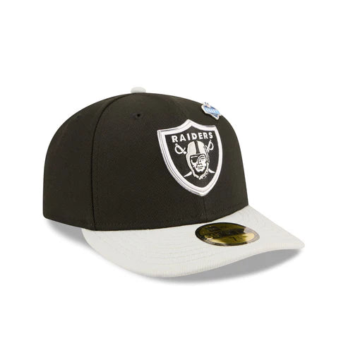 New Era Las Vegas Raiders 2026 NFL Draft 59FIFTY Fitted Hat