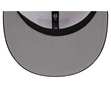 New Era Las Vegas Raiders Black And White 2026 NFL Draft 59FIFTY Fitted Hat