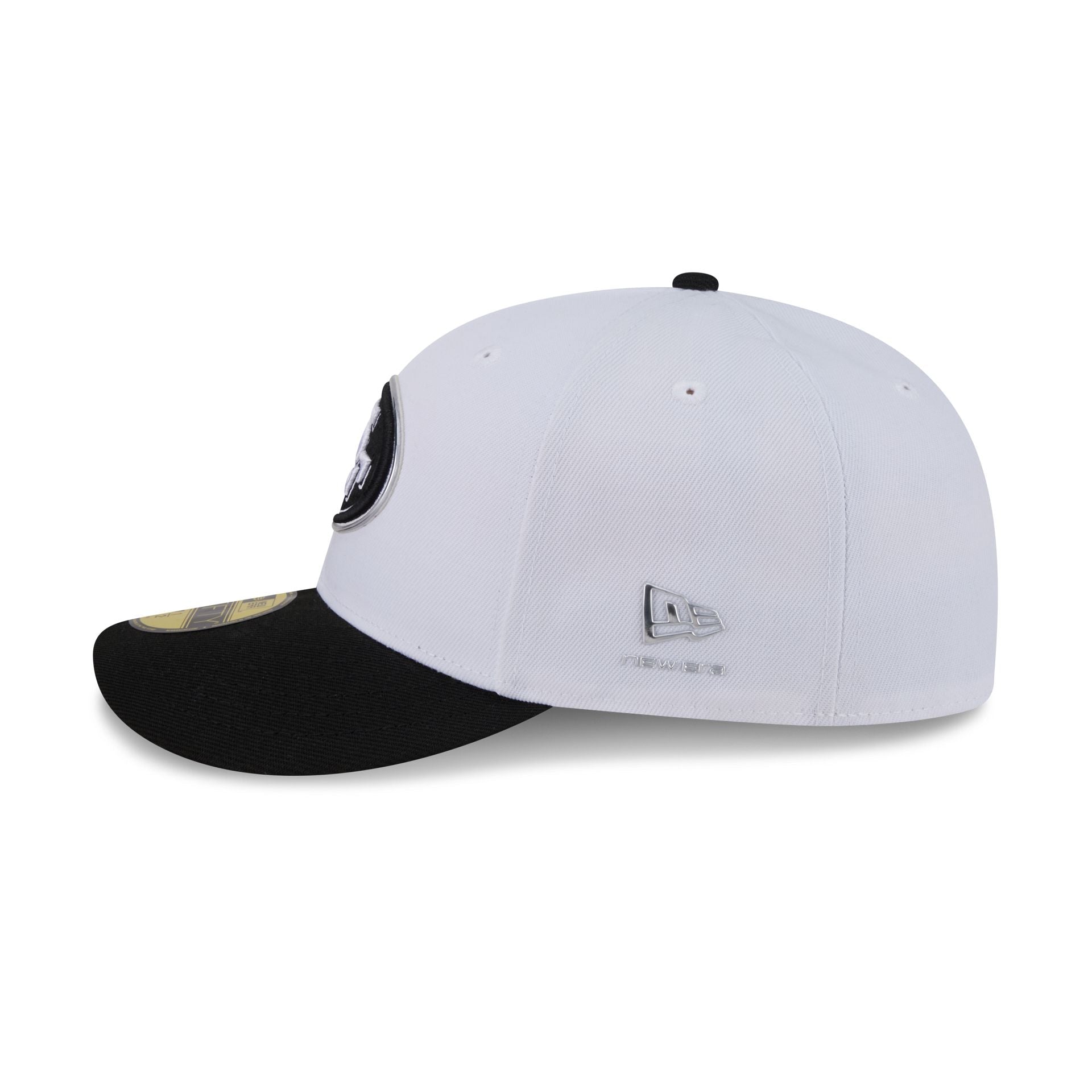 New Era San Francisco 49ers Black And White 2026 NFL Draft 59FIFTY Fitted Hat