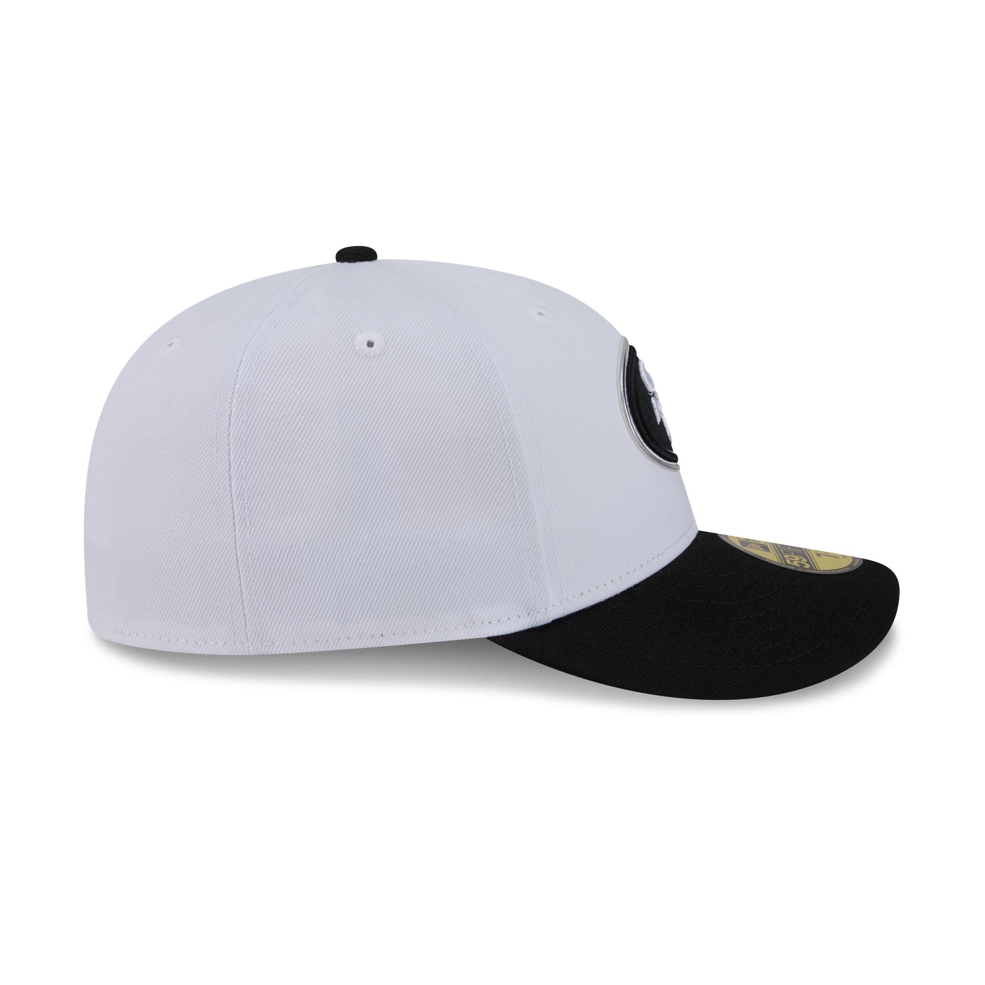 New Era San Francisco 49ers Black And White 2026 NFL Draft 59FIFTY Fitted Hat