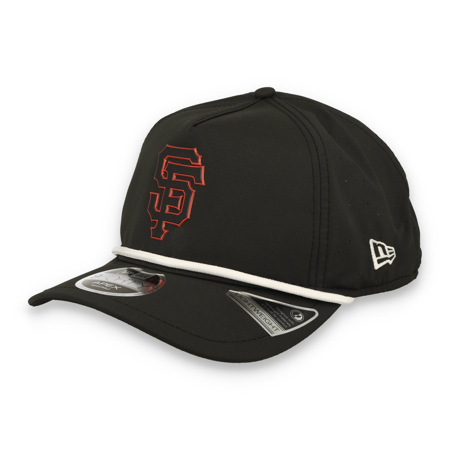 New Era San Francisco Giants Rope 9FORTY APEX Trucker Snapback Hat