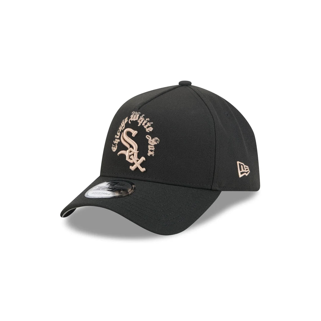 New Era Chicago White Sox Gothic Lettering 9FORTY A-Frame Snapback
