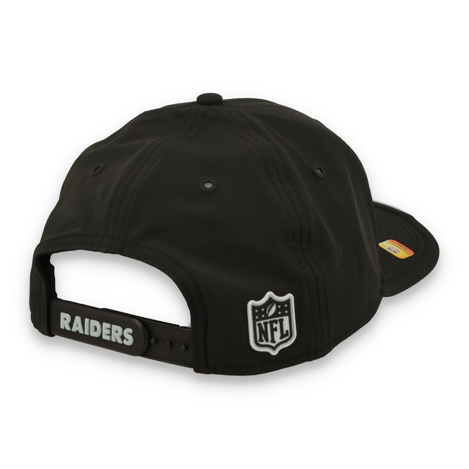 New Era Las Vegas Raiders On-Field Performance 9SEVENTY Stretch Snap Adjustable Hat - Black