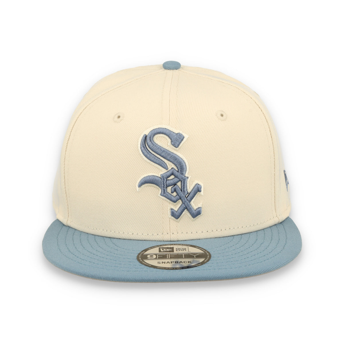 New Era Chicago White Sox 2-Tone Color Pack 9FIFTY Snapback Hat - Cream/Baby Blue