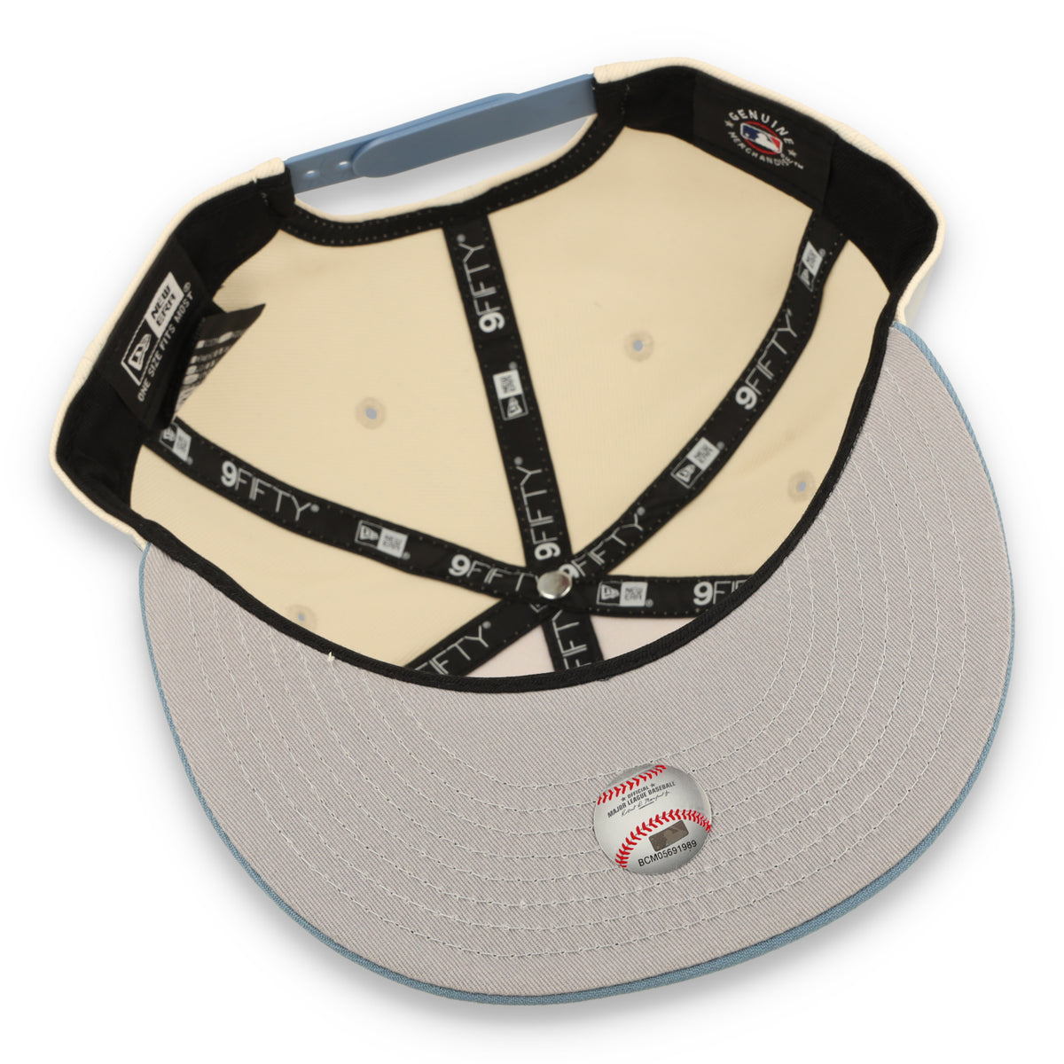 New Era Chicago White Sox 2-Tone Color Pack 9FIFTY Snapback Hat - Cream/Baby Blue