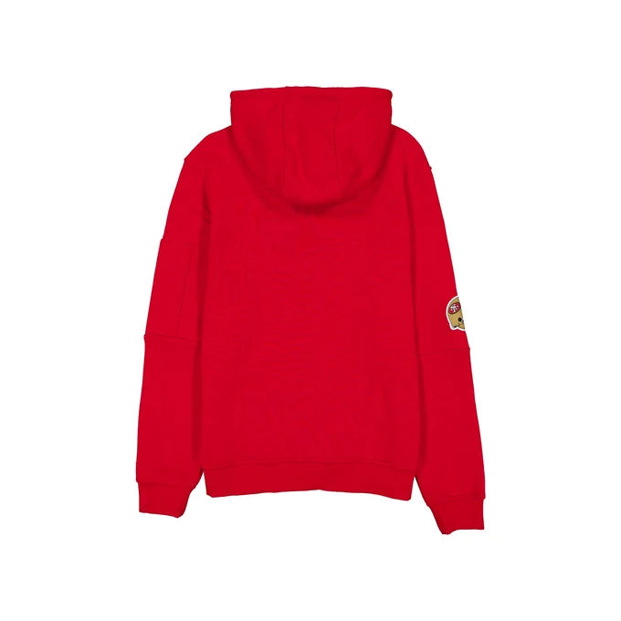 New Era Men's San Francisco 49ers Quarter-Zip Hoodie