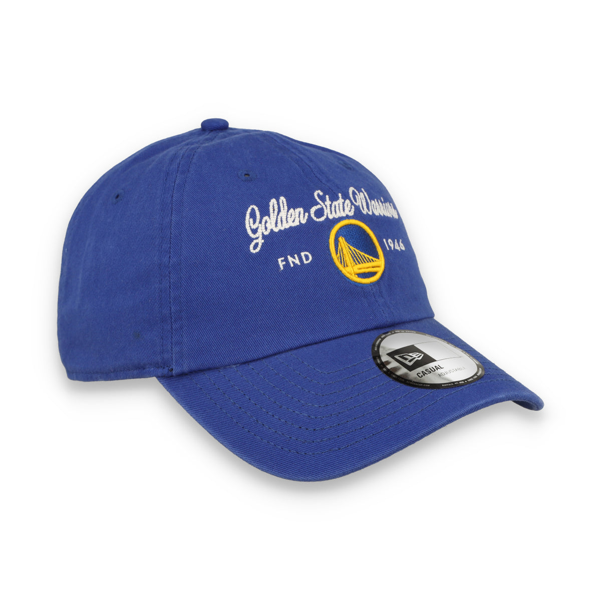 New Era Women's Golden State Warriors Script Casual Classic Adjustable Hat