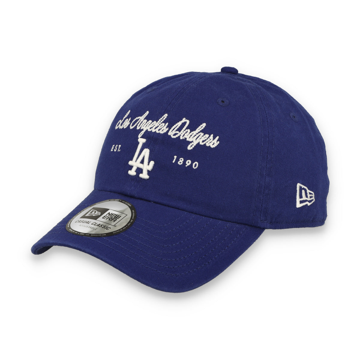 New Era Women's Los Angeles Dodgers Script Casual Classic Adjustable Hat - OTC