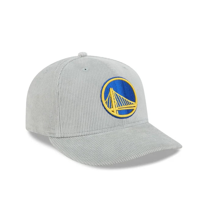 New Era Golden State Warriors Light Gray Corduroy 59FIFTY Fitted Hat