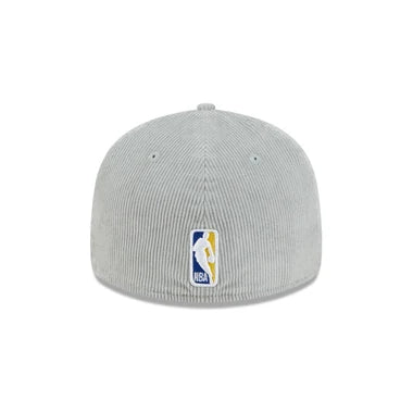 New Era Golden State Warriors Light Gray Corduroy 59FIFTY Fitted Hat
