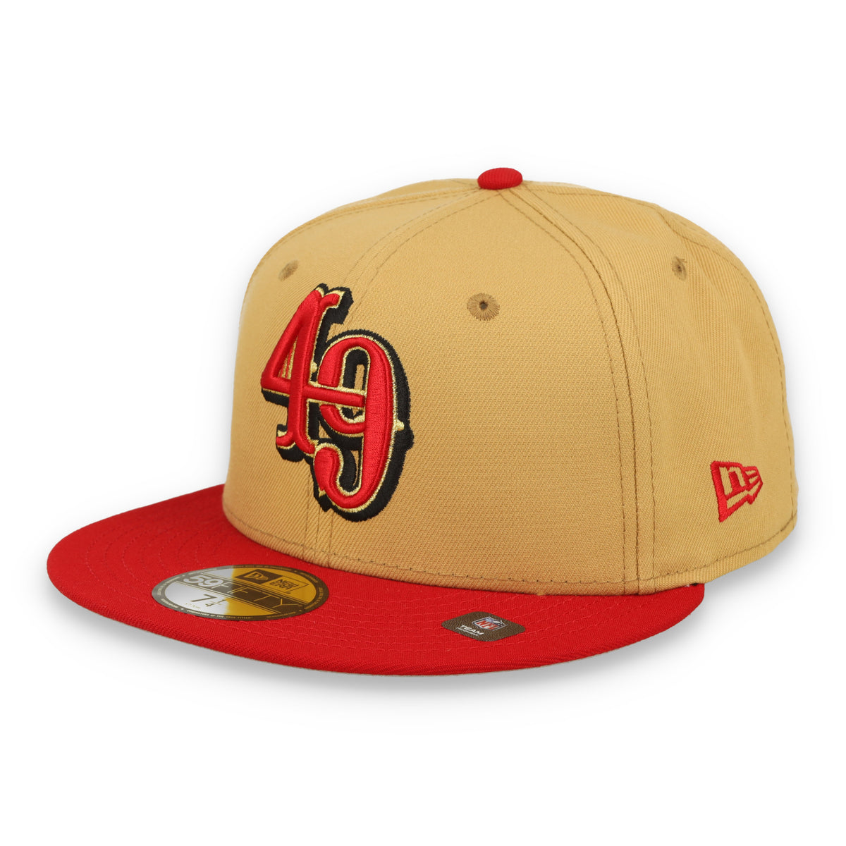 New Era San Francisco 49ers Deceptor Bronze 59FIFTY Fitted Hat