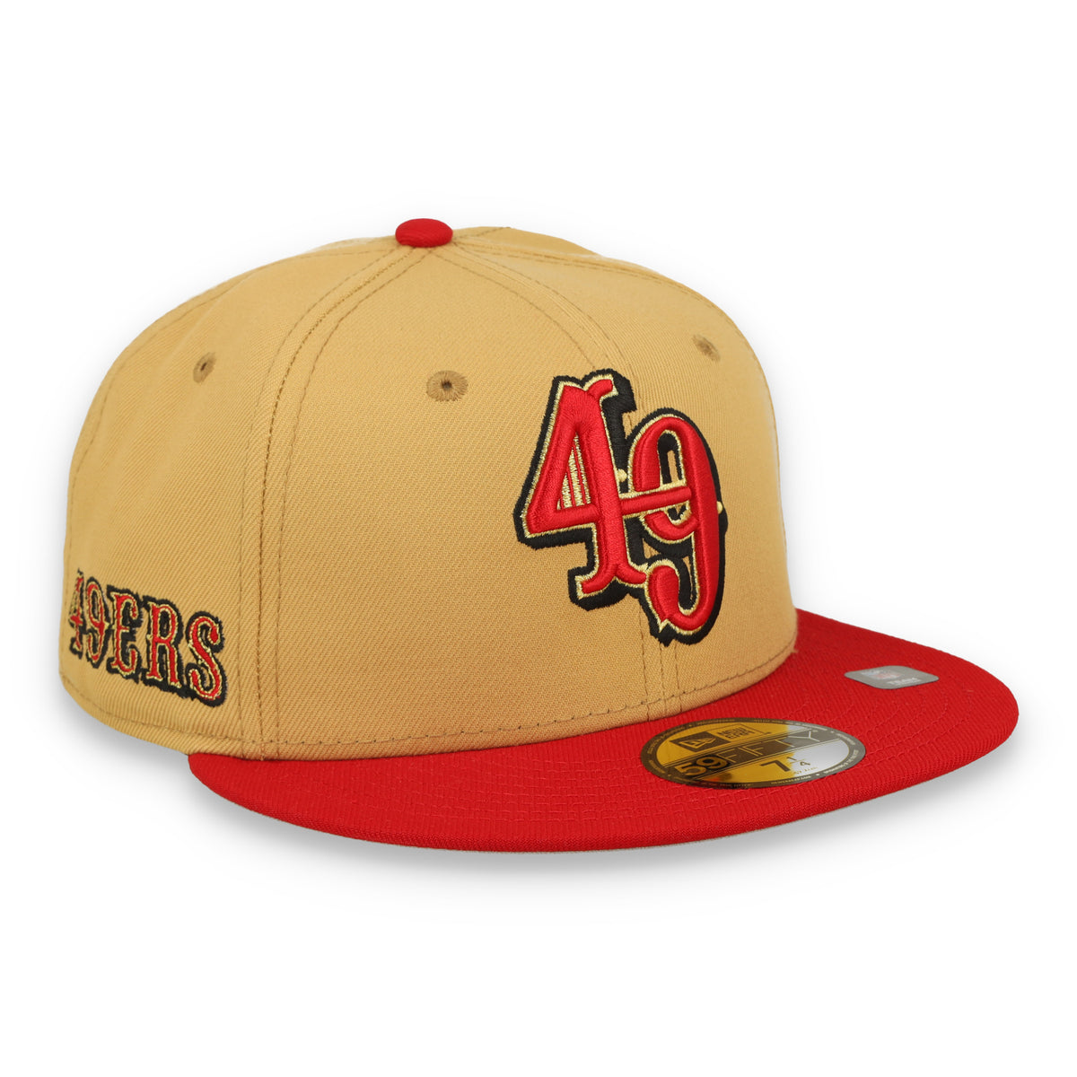 New Era San Francisco 49ers Deceptor Bronze 59FIFTY Fitted Hat