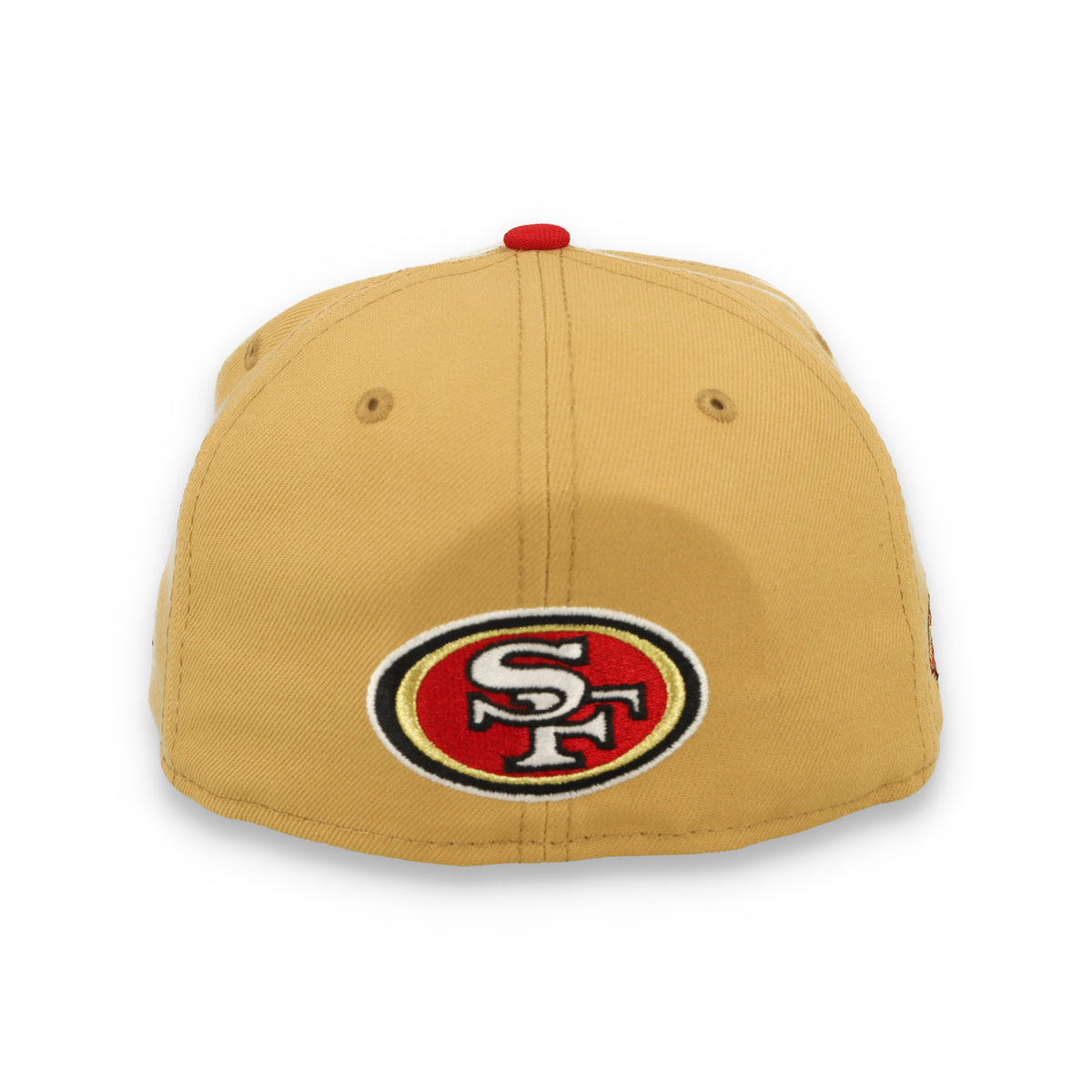 New Era Kids San Francisco 49ers Deceptor 2 59FIFTY Fitted Hat - Optic White/Light Bronze