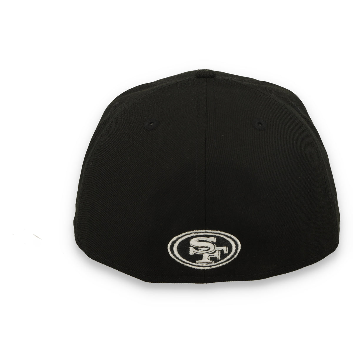 New Era San Francisco 49ers Rhinestone Badge 59FIFTY Fitted Hat - Black