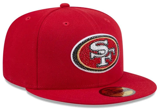 New Era San Francisco Rhinestone Badge 59FIFTY Fitted Hat