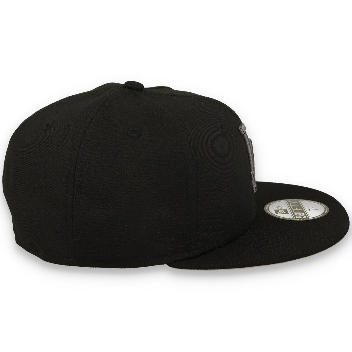 New Era Los Angeles Dodgers Side Script 59FIFTY Fitted Hat - Black