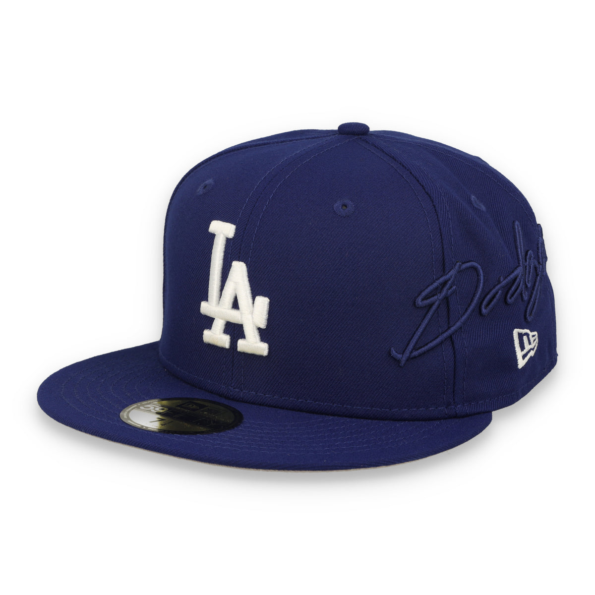 New Era Los Angeles Dodgers Side Script 59FIFTY Fitted Hat - OTC