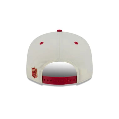 New Era San Francisco 49ers Classic Stacked Chrome 9FIFTY Snapback Hat
