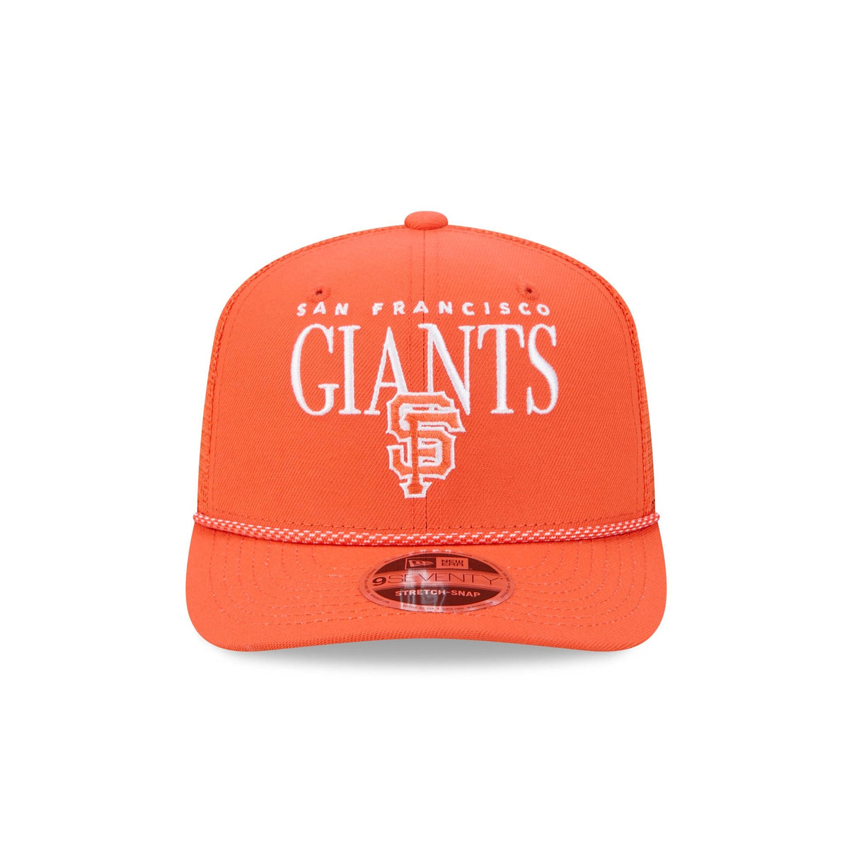 New Era San Francisco Giants Tonal 9SEVENTY Trucker Snapback - front view
