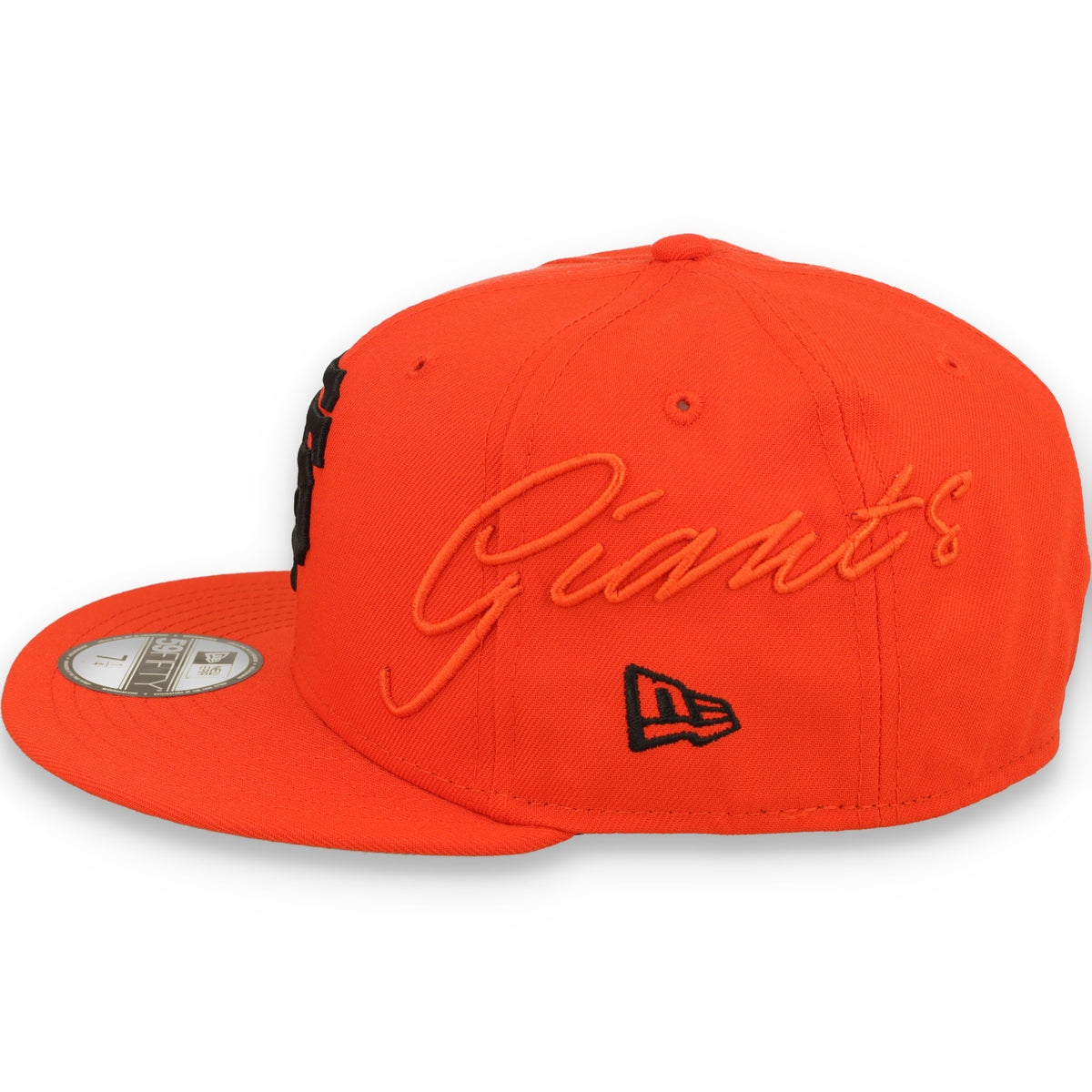 New Era San Francisco Giants Side Script 59FIFTY Fitted Hat - OTC