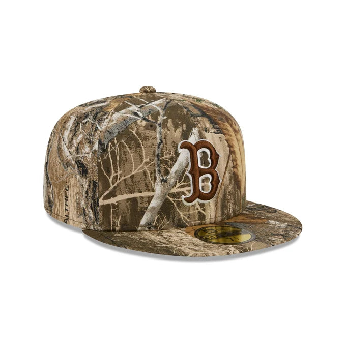 New Era Boston Red Sox RealTree 59Fifty Fitted Hat